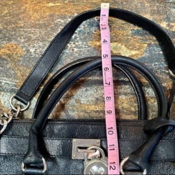 Michael Kors large Hamilton purse / bag black - Picture 6 of 10